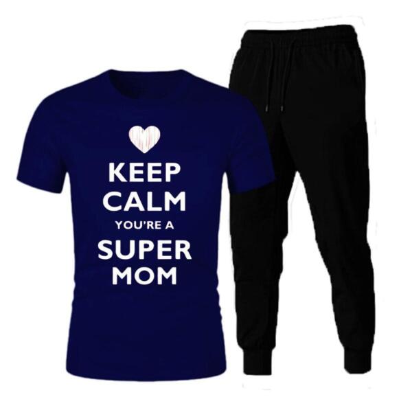 Keep Calm You're A Super Mom Tracksuit