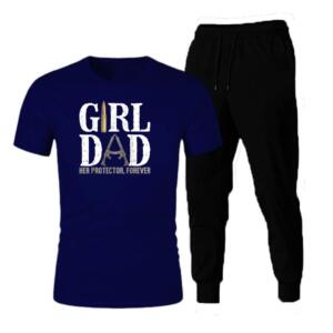 Girl Dad Her Protector Forever Tracksuit