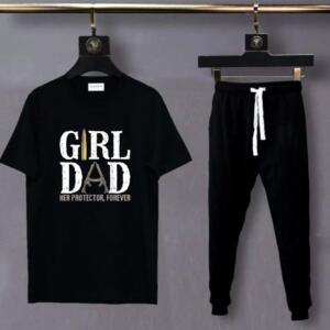 Girl Dad Her Protector Forever Tracksuit