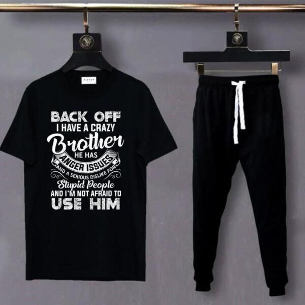 Back Off I Have A Crazy Brother Tracksuit