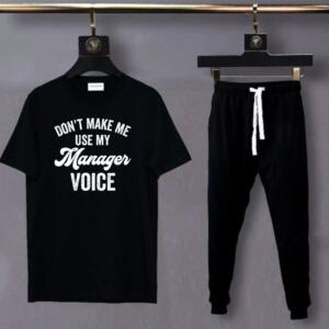 Don't Make Me Use My Manager Voice Tracksuit