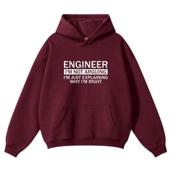 Engineer I'm Not Arguing Hoodie (2)