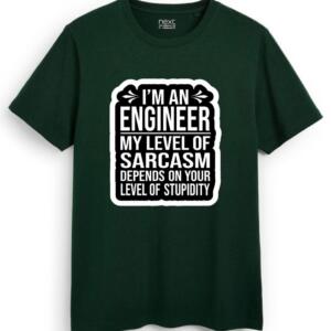 Engineer My Level Of Sarcasm T-Shirt (7)