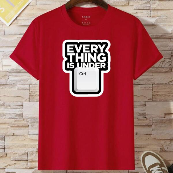 Everything Is Under CTRL T-Shirt (2)
