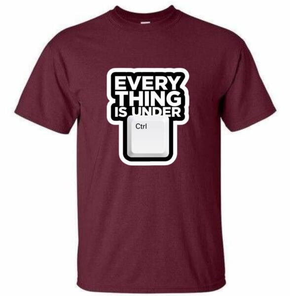Everything Is Under CTRL T-Shirt (4)