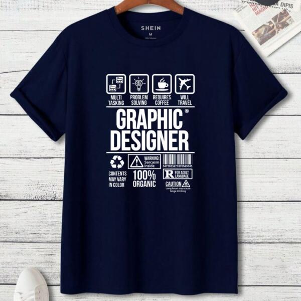 Graphic Designer Multitasking Problem Solving T-Shirt (3)