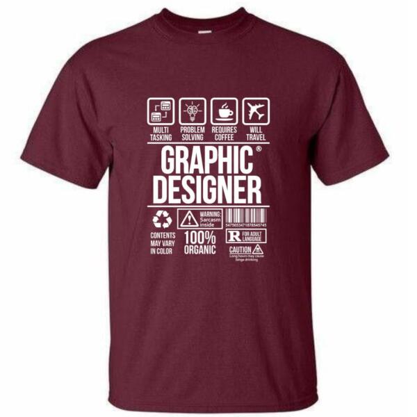 Graphic Designer Multitasking Problem Solving T-Shirt (4)