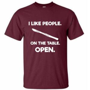 I Like People On The Table Open T-Shirt (4)