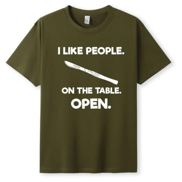 I Like People On The Table Open T-Shirt (5)