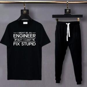 I Might Be An Engineer But I Can't Fix Stupidity Tracksuit