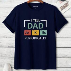 I Tell Dad Jokes Periodically T-Shirt (3)