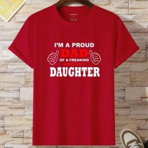 I'm A Proud Father Of A Daughter T-Shirt (2)
