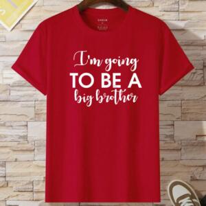 I'm Going To Be A Big Brother T-Shirt (2)