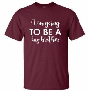 I'm Going To Be A Big Brother T-Shirt (4)