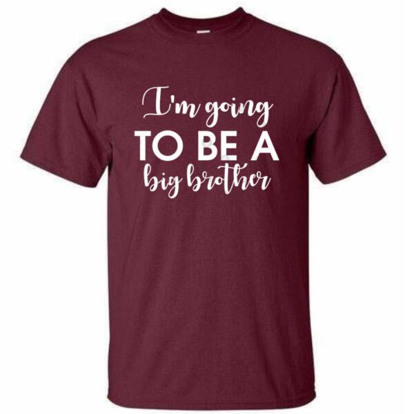 I'm Going To Be A Big Brother T-Shirt (4)