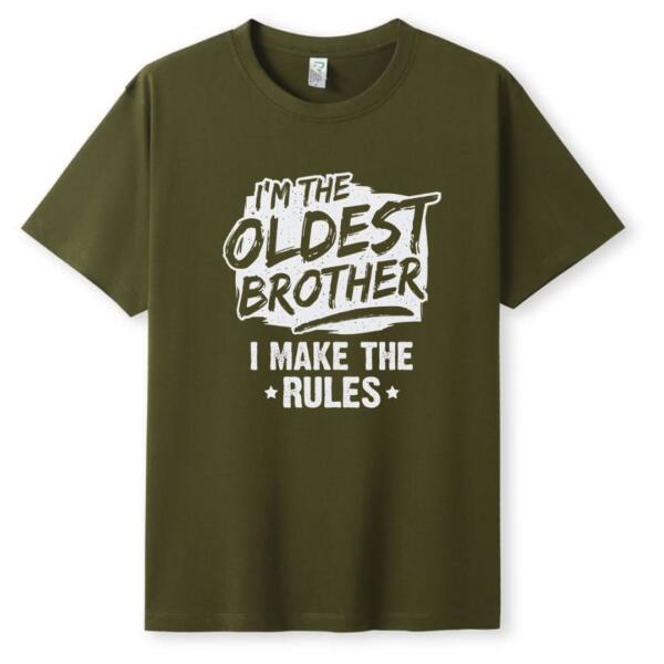 I'm The Oldest Brother I Make Rules T-Shirt (5)