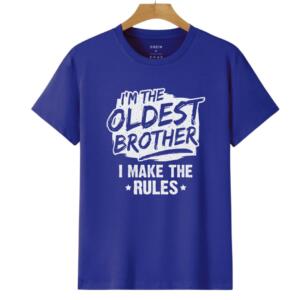 I'm The Oldest Brother I Make Rules T-Shirt (6)