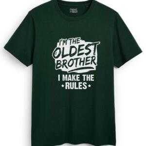 I'm The Oldest Brother I Make Rules T-Shirt (7)