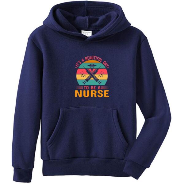 It's A Beautiful Day To Be A Nurse Hoodie (4)