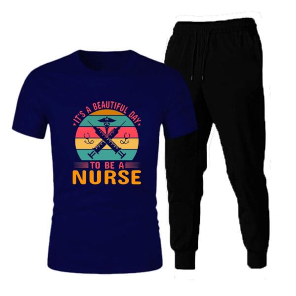It's A beautiful Day To Be A Nurse Tracksuit (3)