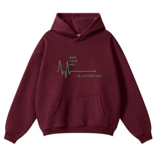 Keep Calm ... Ok Not That Calm Hoodie (2)