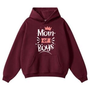 Mom Of Boys Hoodie (2)