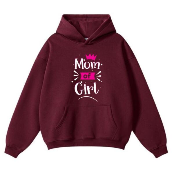 Mom Of Girl Hoodie (2)