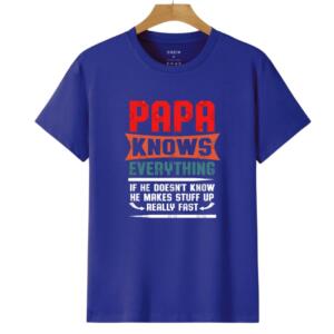 Papa Knows Everything T-Shirt (6)