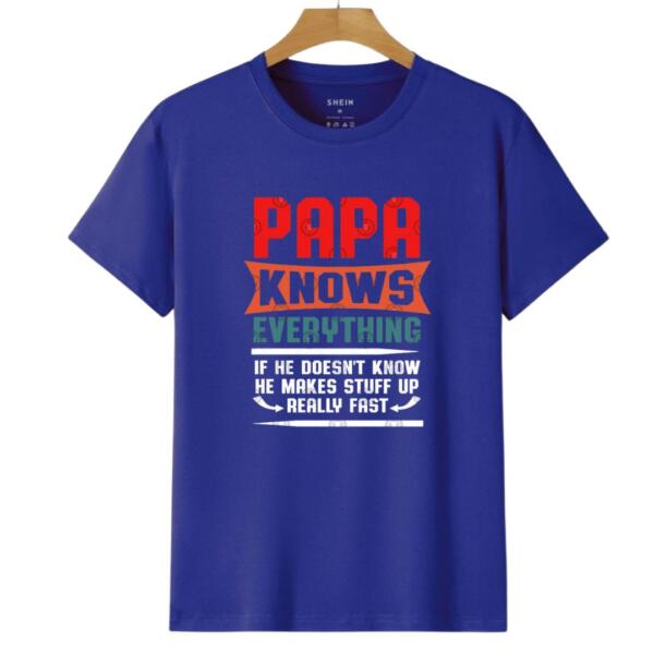 Papa Knows Everything T-Shirt (6)