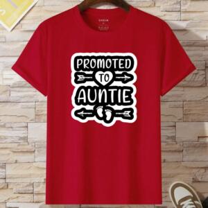 Promoted To Auntie T-Shirt (2)