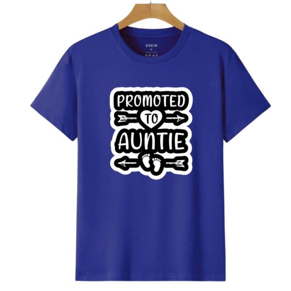 Promoted To Auntie T-Shirt (6)