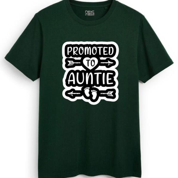 Promoted To Auntie T-Shirt (7)