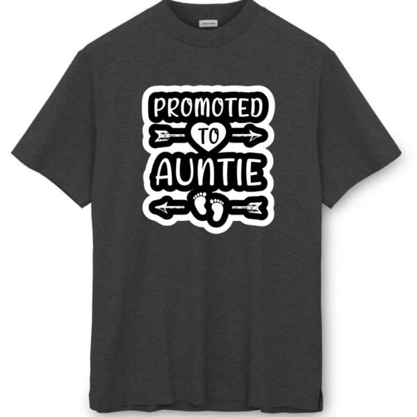 Promoted To Auntie T-Shirt (8)