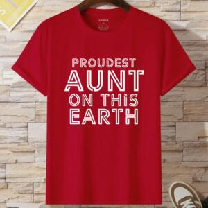 Proudest Aunt On This Earth T-Shirt (2)