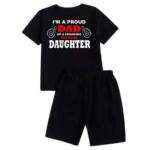 I'm A Proud Dad Of A Daughter Short Tracksuit