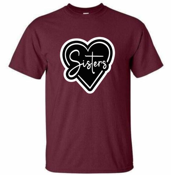 Sisters Heart T-Shirt (4)