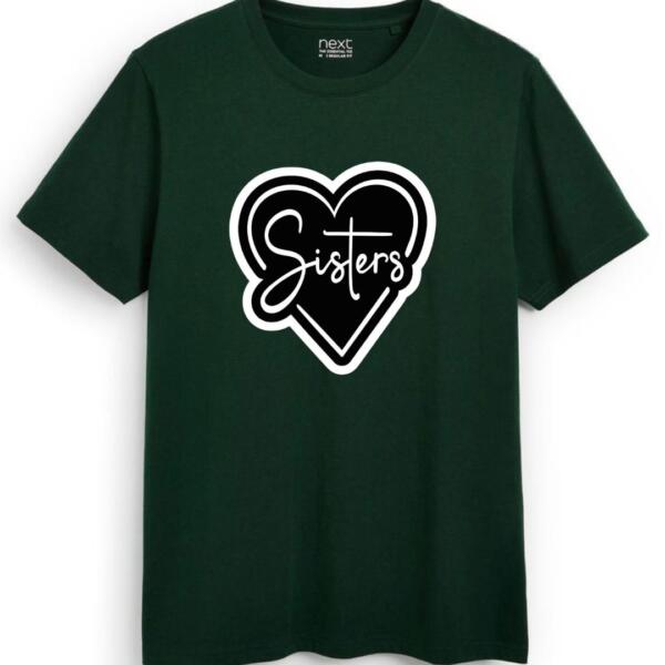 Sisters Heart T-Shirt (7)