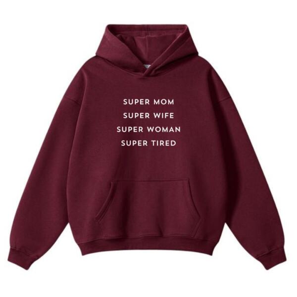 Super Mom Super Wife Hoodie (2)