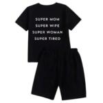 Super Mom Super Wife Short Tracksuit