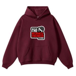 The Mechanical Engineer Is Here Hoodie (2)