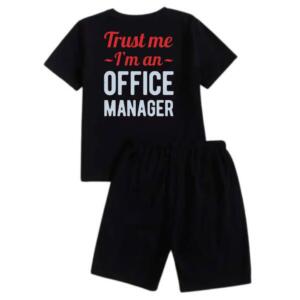 Trust Me I'm An Office Manager Short Tracksuit