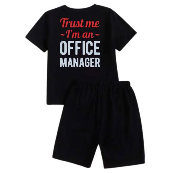 Trust Me I'm An Office Manager Short Tracksuit Trust Me I'm An Office Manager Short Tracksuit