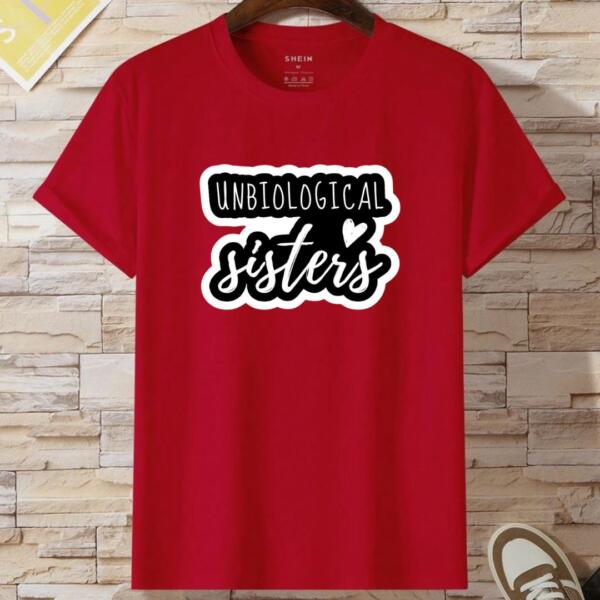 Unbiological Sisters T-Shirt (2)