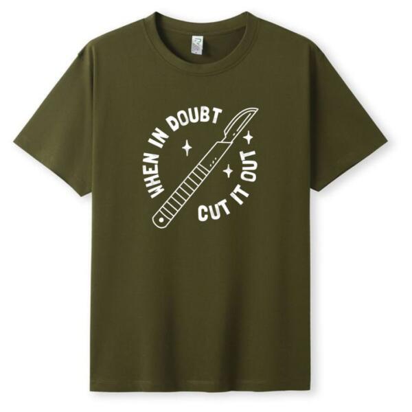When In Doubt Cut It Out T-Shirt (5)