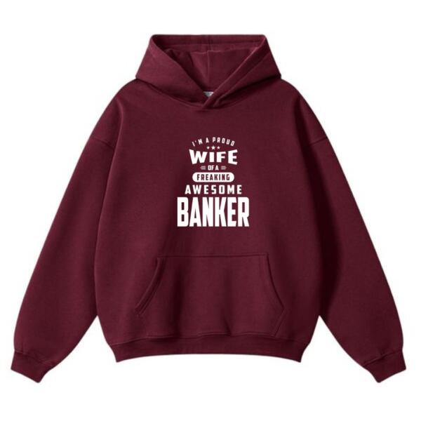Wife Of A Banker Hoodie (2)