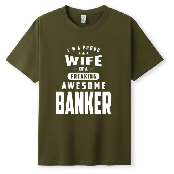 Wife Of A Banker It T-Shirt (5)