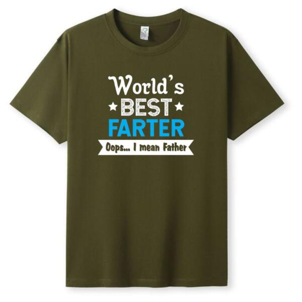 World's Best Farter... I Mean Father T-Shirt (5)