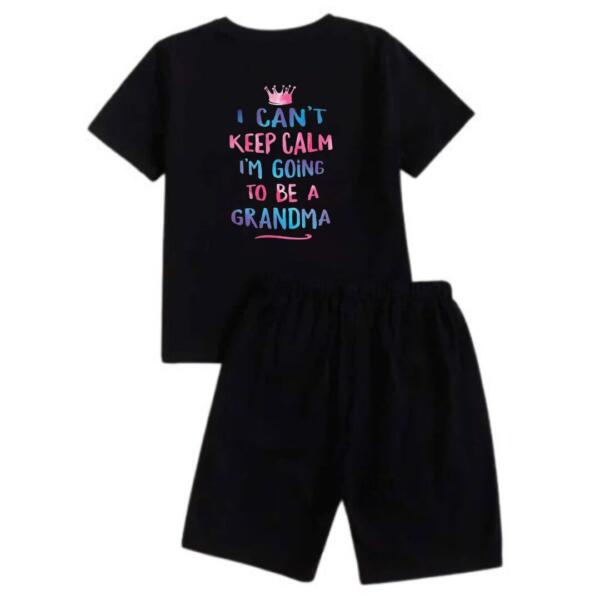 I Can't Keep Calm I'm Going To Be A Grandma Short Tracksuit I Can't Keep Calm I'm Going To Be A Grandma Short Tracksuit