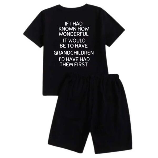 If I Had Known How Wonderful It Would Be To Have Grandchildren Short Tracksuit