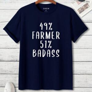 49 % Farmer 51 % Badass T-Shirt - Image 7